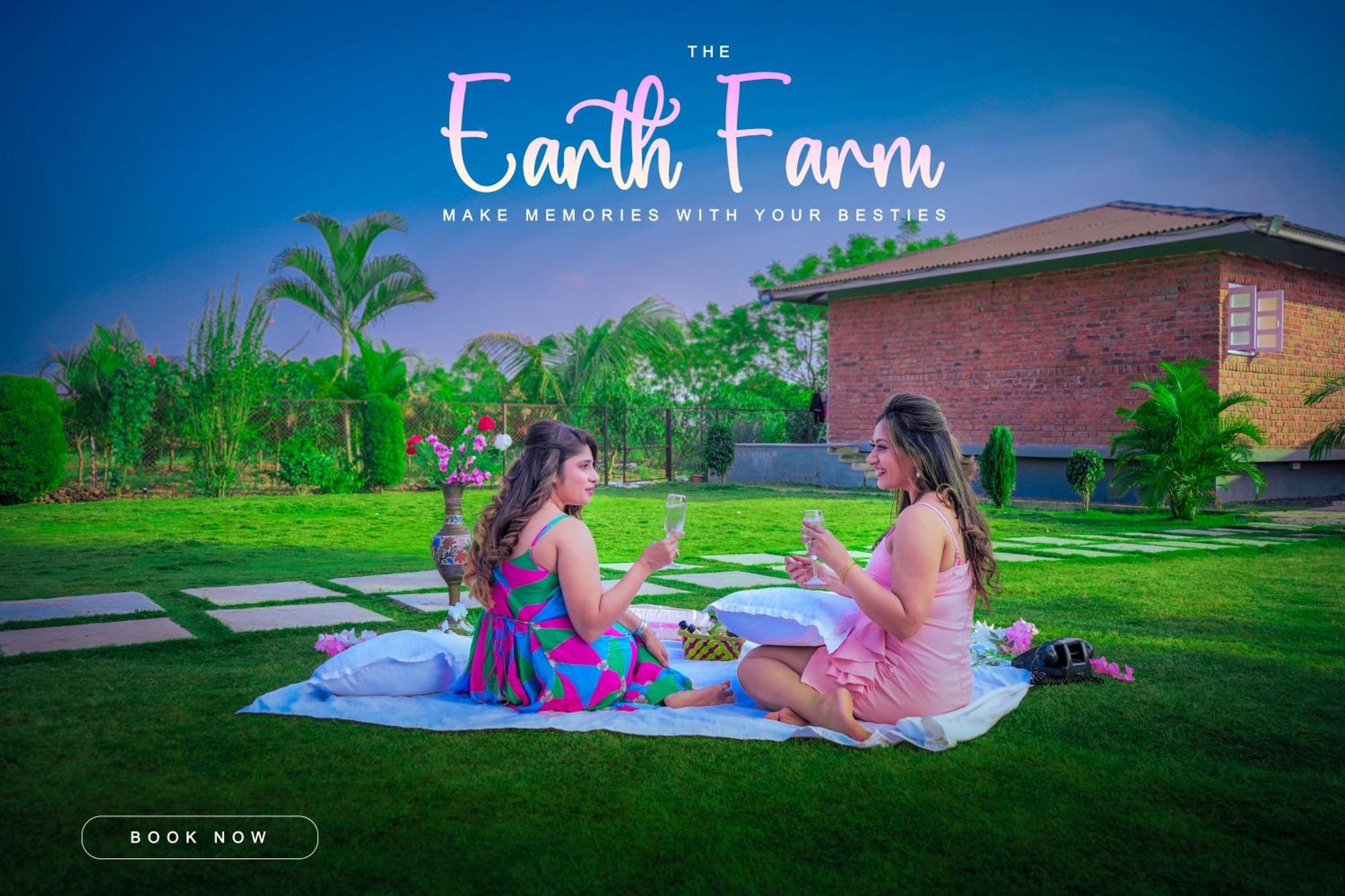 The Earth Farm Villa Nāsik Eksteriør bilde